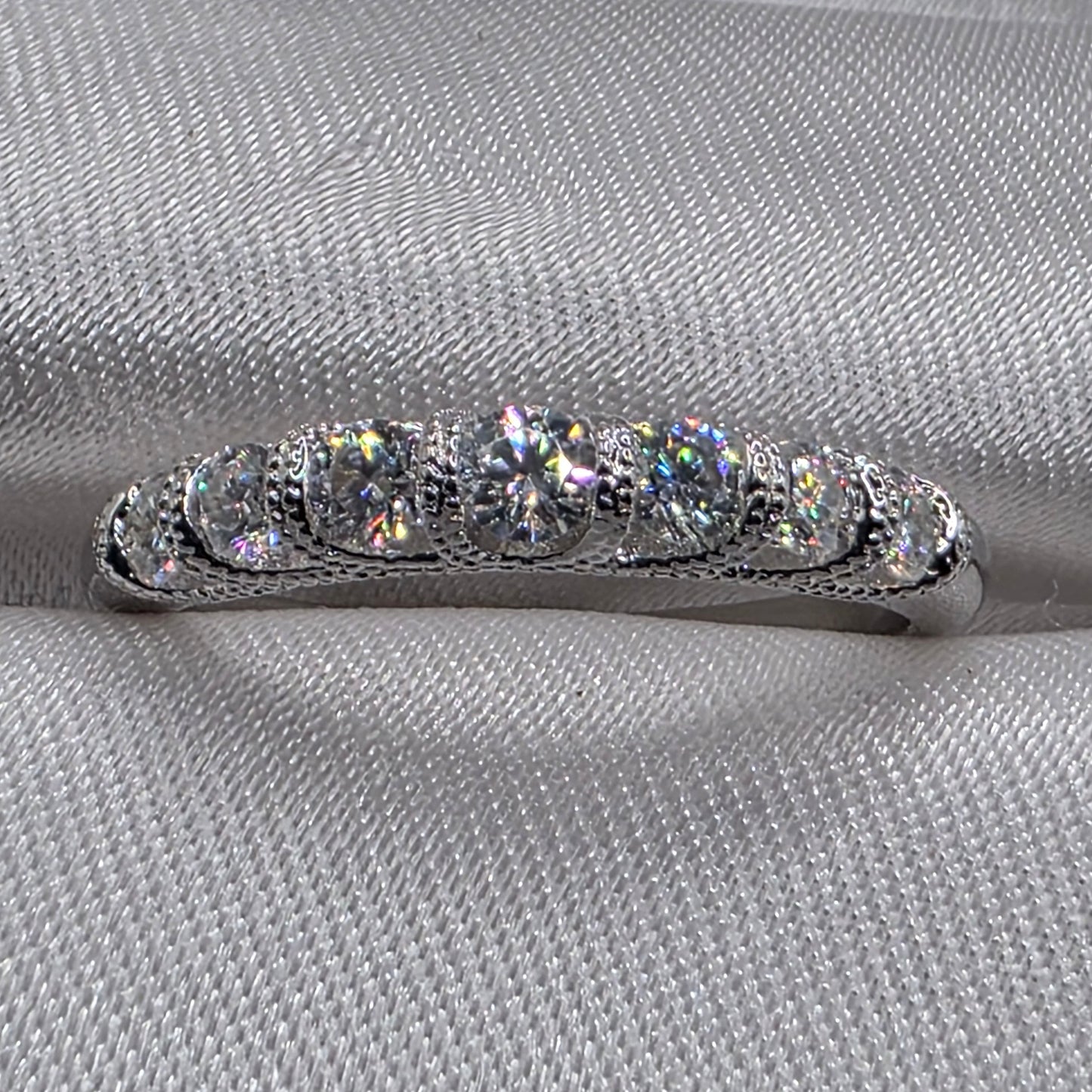 1.91 ctw wedding set, size 7