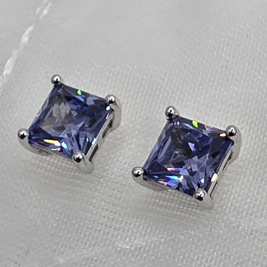 1.6 ctw Princess Cut Tanzanite PB